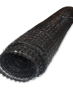Netting PP black/reel 1.50m x  25m
